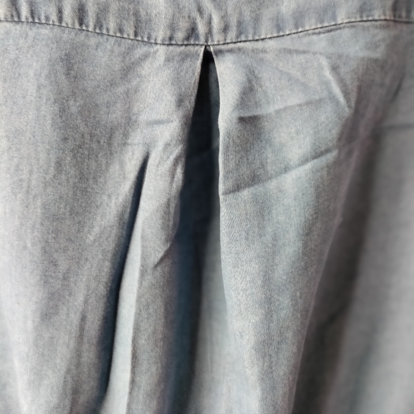 Denim crop top - Picture 4 of 10